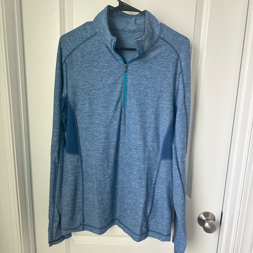 Lululemon Men's Velocity 1/4 Zip athletic pullover